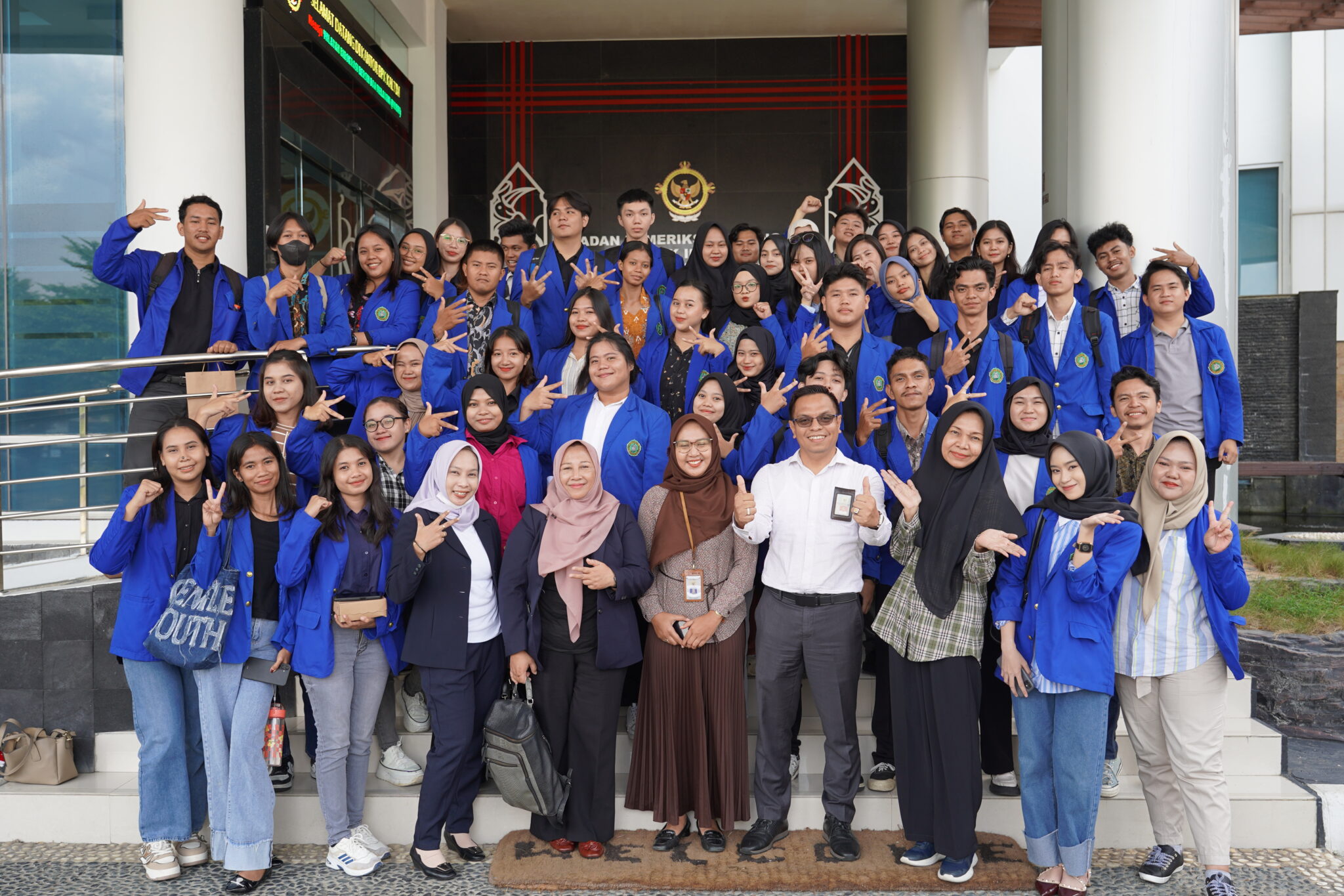 Kuliah Lapangan Mahasiswa Fakultas Hukum ke BPK Kaltim